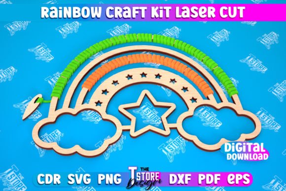 Download Rainbow Craft Kit | Craft Supplies | CNC - Craft Collection