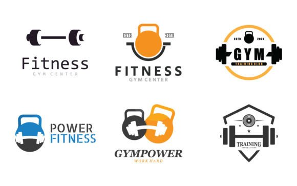 Download Fitness Center Logo Template - Premium Bundle