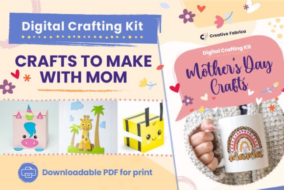 Download Mother's Day Digital Crafting Kit - Craft Collection