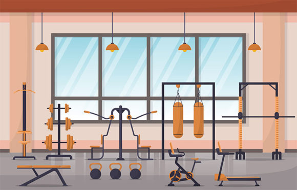 Download Gym Center Interior Sport Club - Premium Bundle