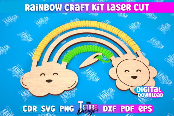Download Rainbow Craft Kit | Craft Supplies | CNC - Craft Collection